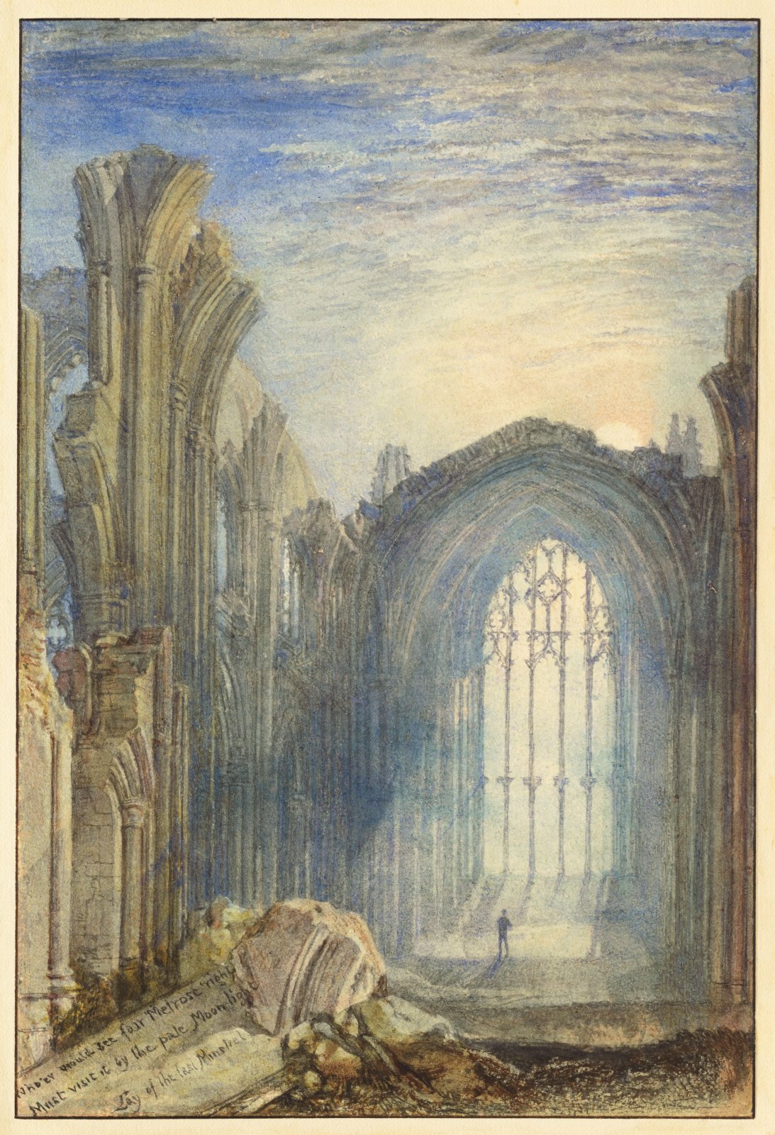 Turner, Melrose Abbey