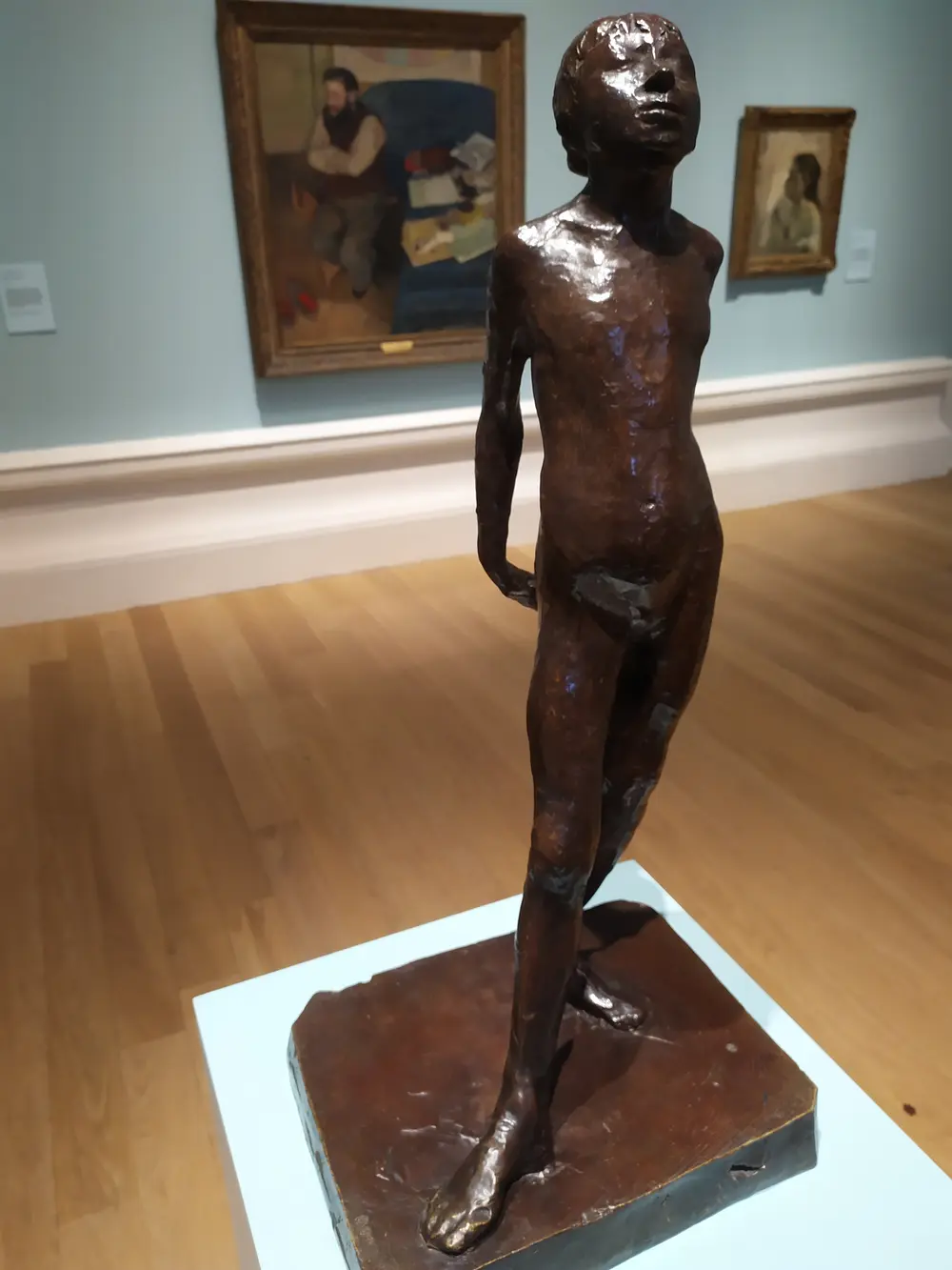 德加，《〈14岁小舞女〉的裸体研究》，约1878