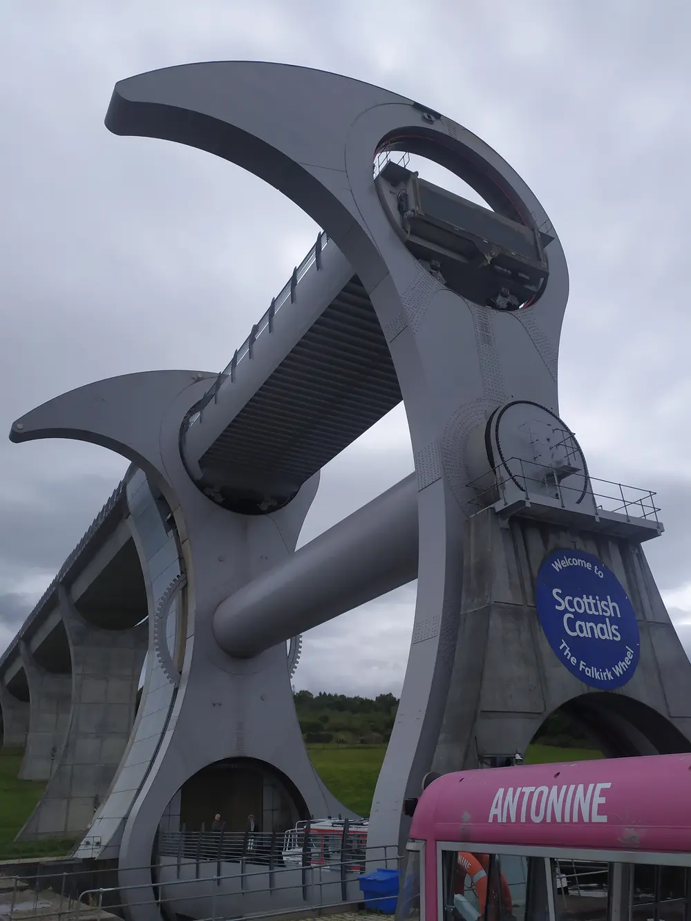 Falkirk Wheel近景